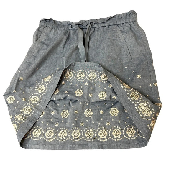 Loft Chambray Mini skirt - Picture 4 of 4